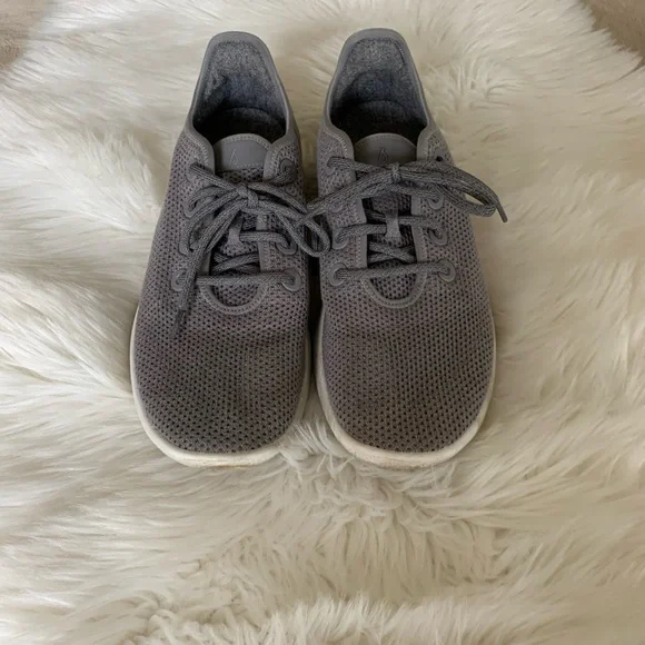 ALLBIRDS Mens Tree Runners ~ Mist - Picture 4 of 11